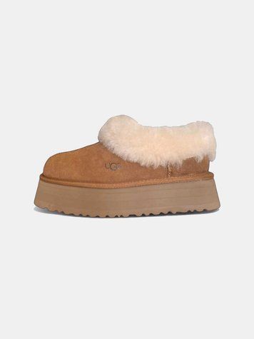 Угги на платформі UGG Platinum Platform Slippers Chestnut 18790-Каштановий-38 фото
