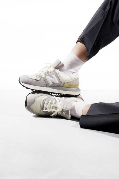 Кросівки NB New Balance 574 Legacy Grey Beige 10782-Сірий-36 фото
