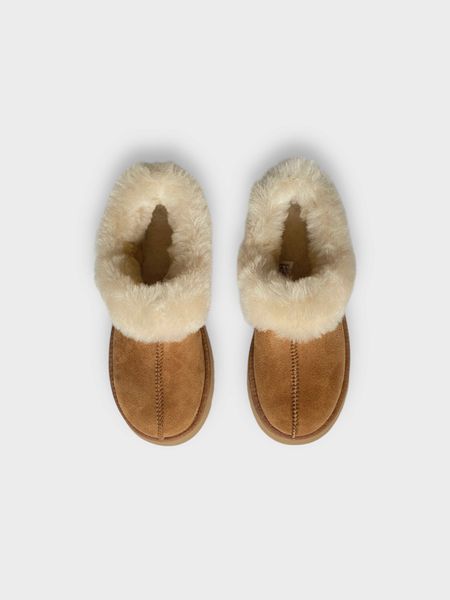 Угги на платформі UGG Platinum Platform Slippers Chestnut 18790-Каштановий-38 фото