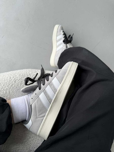 Кросівки Adidas Campus Grey White 12805-Сірий-36 фото