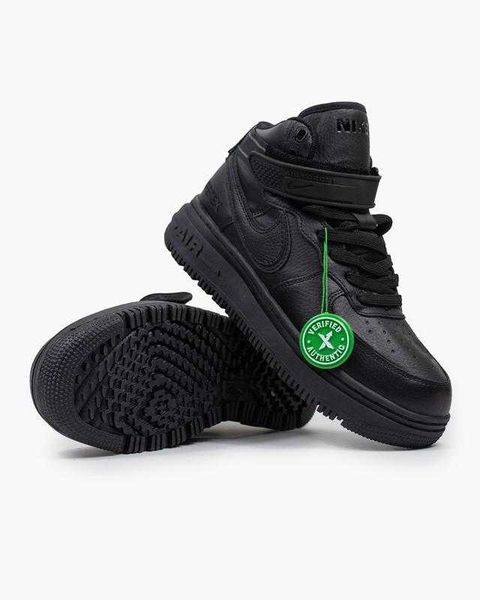 Кросівки Nike Air Force 1 Gore-Tex Black Winter (зимові) 07608-Чорний-40 фото