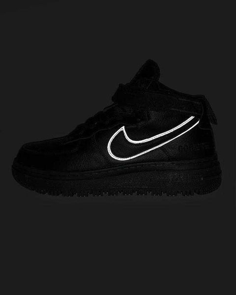 Кросівки Nike Air Force 1 Gore-Tex Black Winter (зимові) 07608-Чорний-40 фото
