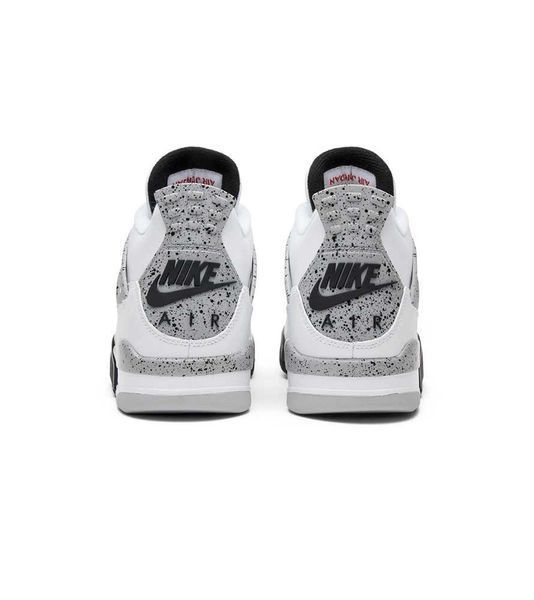 Кросівки Jordan 4 'White Cement' 02329-Сірий-36 фото