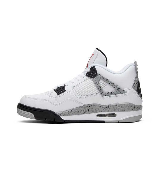 Кросівки Jordan 4 'White Cement' 02329-Сірий-36 фото