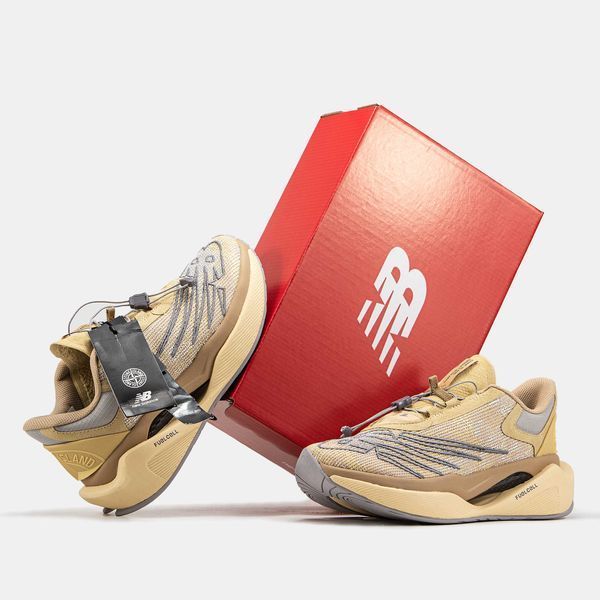 Кросівки New Balance FuelCell x Stone Island Beige 14372-Бежевий-37 фото