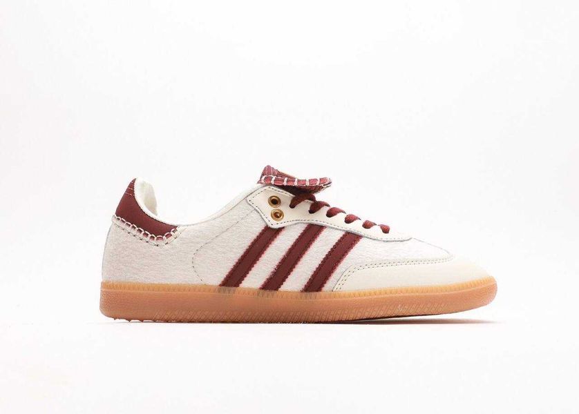 Кросівки Adidas Samba c Wales Bonner White Bordo 15057-Бордовий-36 фото