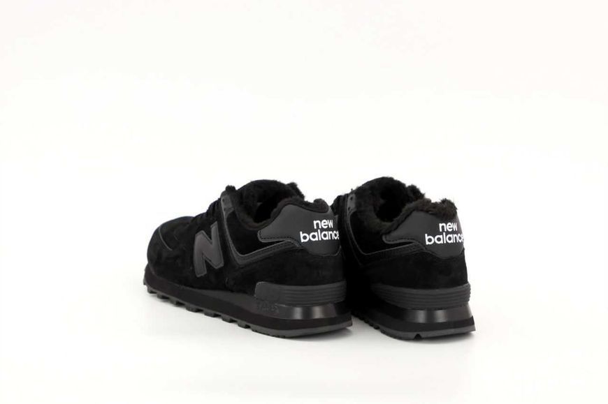 Кросівки New Balance 574 Black Winter (зимові) 03714-Чорний-36 фото
