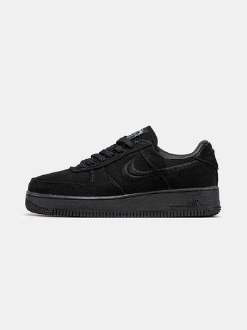 Кросівки Nike Air Force 1 Low Black x Stussy 05914-Чорний-36 фото