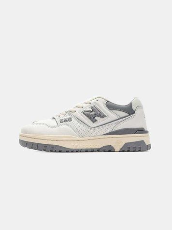 Кросівки NB New Balance 550 Leon Dore White Grey 08095-Сірий-36 фото
