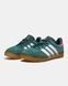 Кросівки Adidas Gazelle Indoor Green White Pink 16598-Зелений-36 фото 3