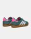 Кросівки Adidas Gazelle Indoor Green White Pink 16598-Зелений-36 фото 4