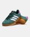 Кросівки Adidas Gazelle Indoor Green White Pink 16598-Зелений-36 фото 5