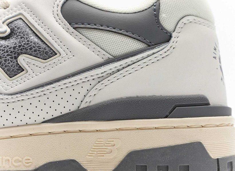 Кросівки NB New Balance 550 Leon Dore White Grey 08095-Сірий-36 фото