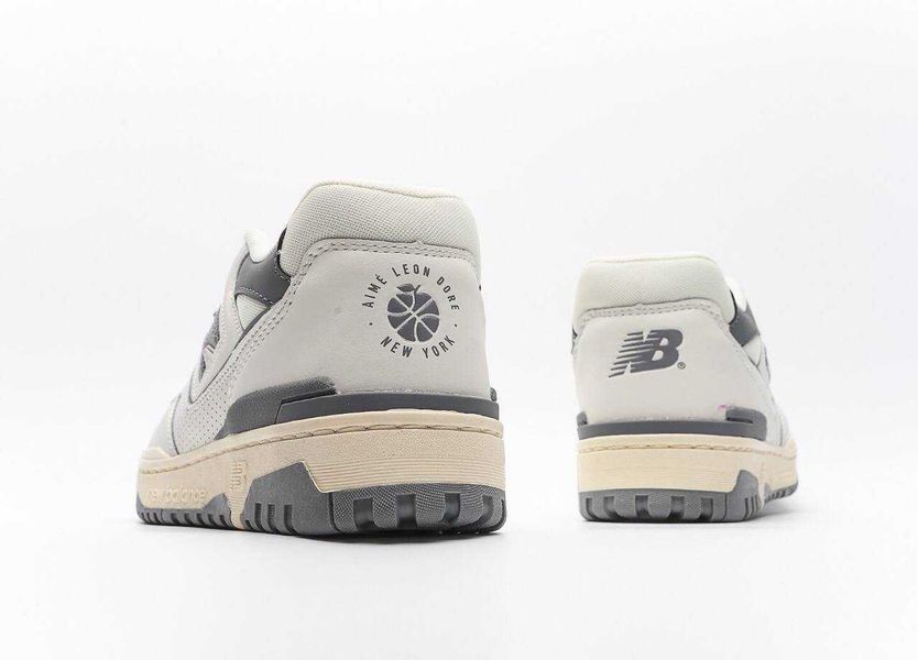 Кросівки NB New Balance 550 Leon Dore White Grey 08095-Сірий-36 фото