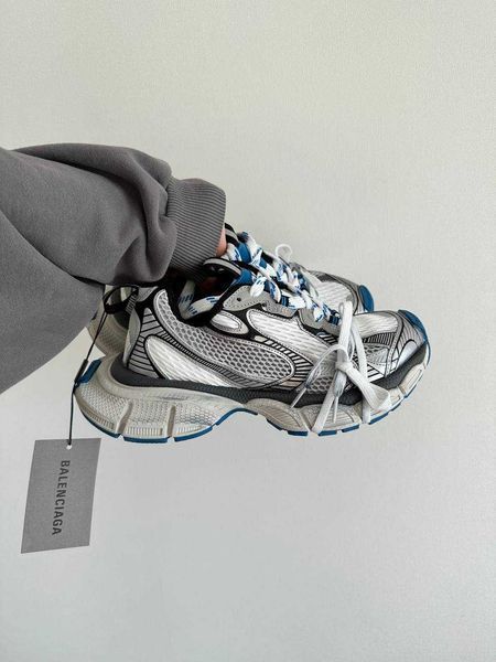 Кросівки Balenciaga 3XL Silver White Blue 16569-Синій-36 фото