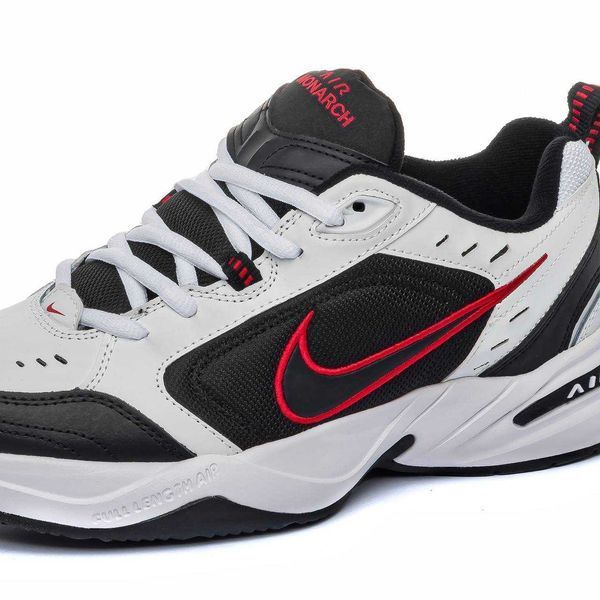 Кросівки Nike Air Monarch white/black/red 01936-Чорний-39 фото