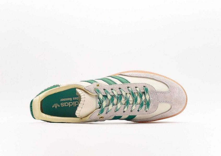Кросівки Adidas Samba x Wales Bonne Grey Green 12052-Зелений-36 фото