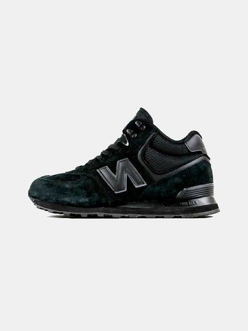 Кросівки New Balance 574 Black Winter (зимові) 09620-Чорний-36 фото