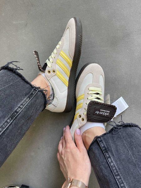 Кросівки Adidas Samba c Wales Bonner Yellow 15051-Жовтий-36 фото