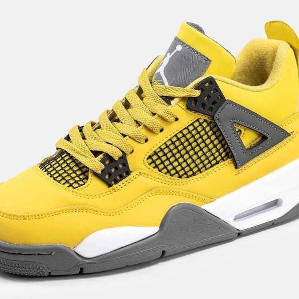 Кросівки Jordan 4 Retro SE Yellow 07866-Жовтий-37 фото
