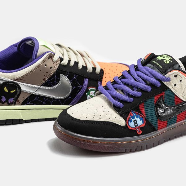 Кросівки Nike SB Dunk Low x Halloween Custom 16099-Мультиколор-40 фото