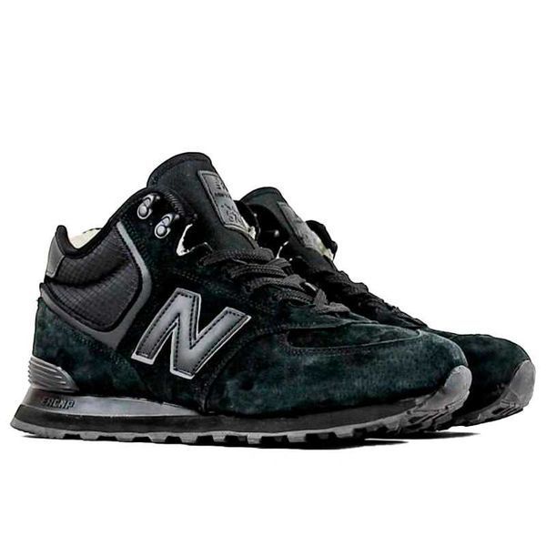 Кросівки New Balance 574 Black Winter (зимові) 09620-Чорний-36 фото