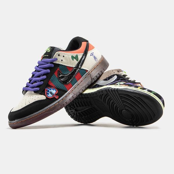 Кросівки Nike SB Dunk Low x Halloween Custom 16099-Мультиколор-40 фото