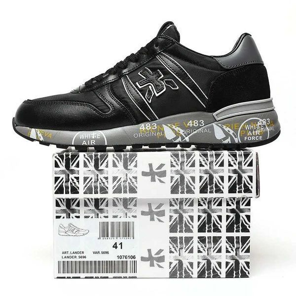 Кросівки Premiata Triple Black 17858-Чорний-40 фото