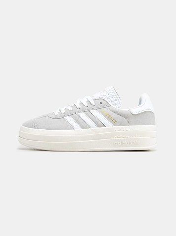 Кросівки Adidas Gazelle Bold Platform Grey White 11942-Сірий-37 фото