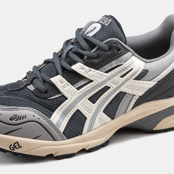Кросівки Asics Gel-1090 Grey Beige White 14697-Темно-сірий-36 фото