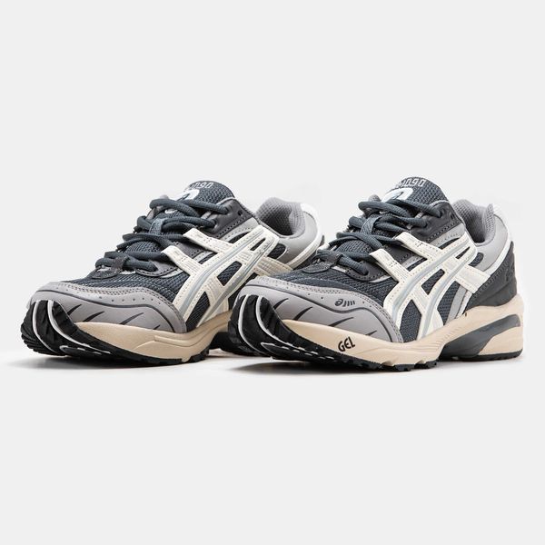 Кросівки Asics Gel-1090 Grey Beige White 14697-Темно-сірий-36 фото
