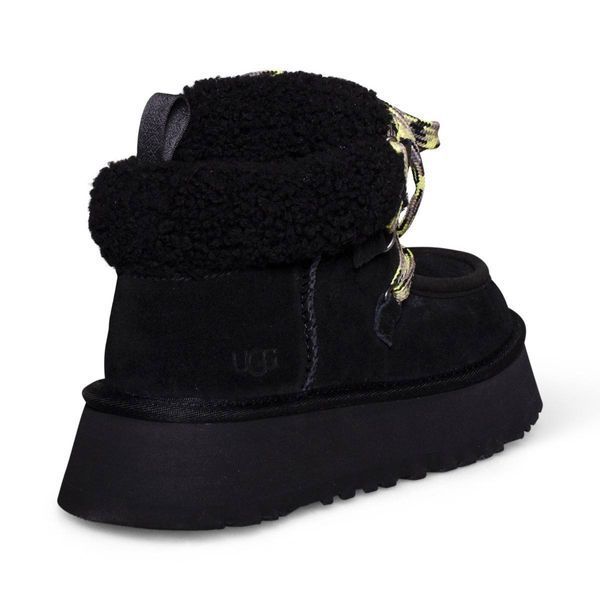 UGG Funkarra Platform Black 19500-Чорний-36 фото