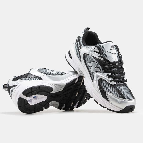 Кросівки New Balance 530 White Silver Black 08978-Чорний-36 фото