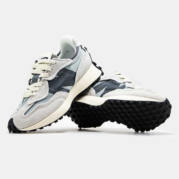 Кросівки New Balance 327 Beige Grey Black 14748-Сірий-36 фото