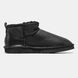 Угги UGG Ultra Mini Black Leather 07308-Чорний-36 фото 2