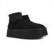 Угги на платформі UGG Classic Mini Dipper Black 18662-Чорний-36 фото 4