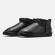 Угги UGG Ultra Mini Black Leather 07308-Чорний-36 фото 3