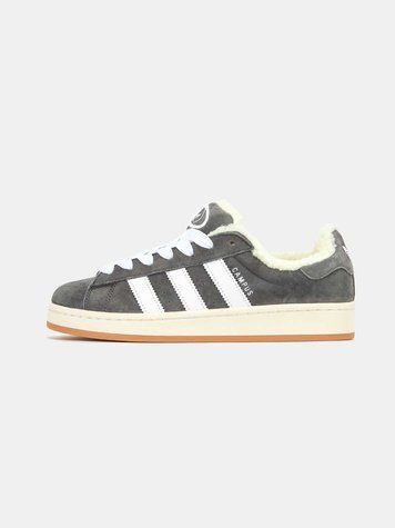 Кросівки Adidas Campus Grey White Winter Fur(зимові) 14146-Сірий-37 фото