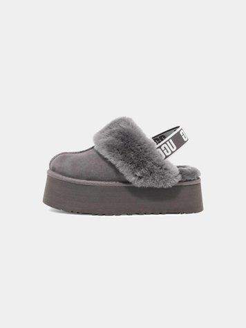 Угги на платформі UGG Funkette Platform Grey 18082-Сірий-36 фото