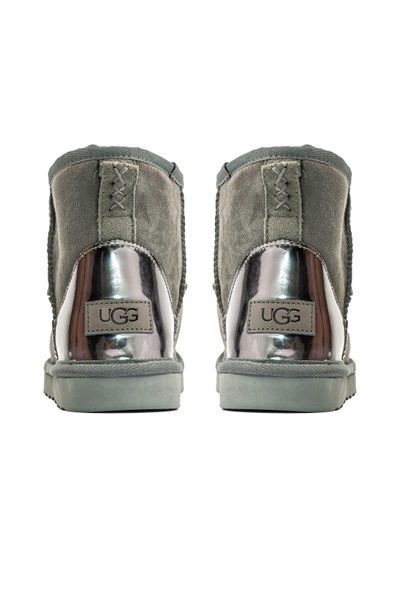 Угги UGG Mini Grey Metallic 04956-Темно-сірий-36 фото