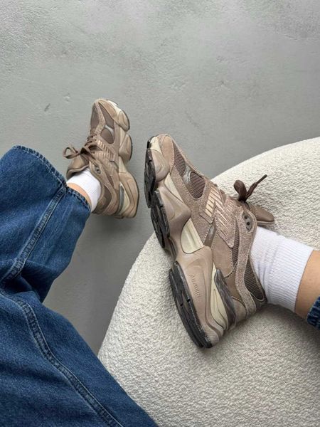 Кросівки New Balance 9060 Beige Brown 14704-Коричневий-36 фото