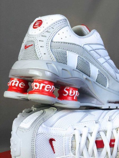 Кросівки Nike Shox Ride 2 Supreme White Red 10702-Білий-36 фото