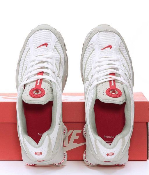 Кросівки Nike Shox Ride 2 Supreme White Red 10702-Білий-36 фото