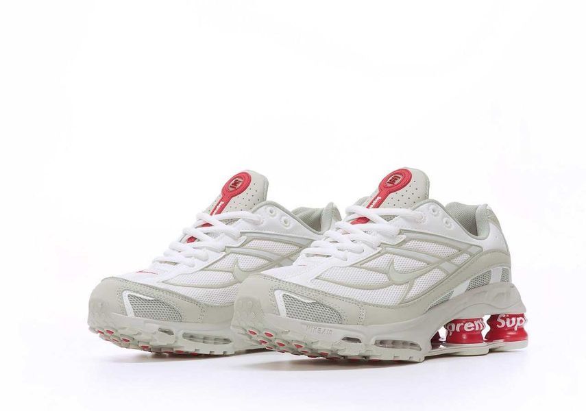 Кросівки Nike Shox Ride 2 Supreme White Red 10702-Білий-36 фото