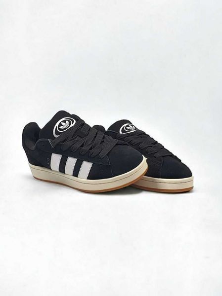 Кросівки Adidas Campus Black White Winter Fur(зимові) 13950-Чорний-44 фото