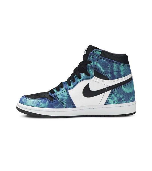 Кросівки Jordan 1 Retro High Tie-Dye 04846-Синій-36 фото
