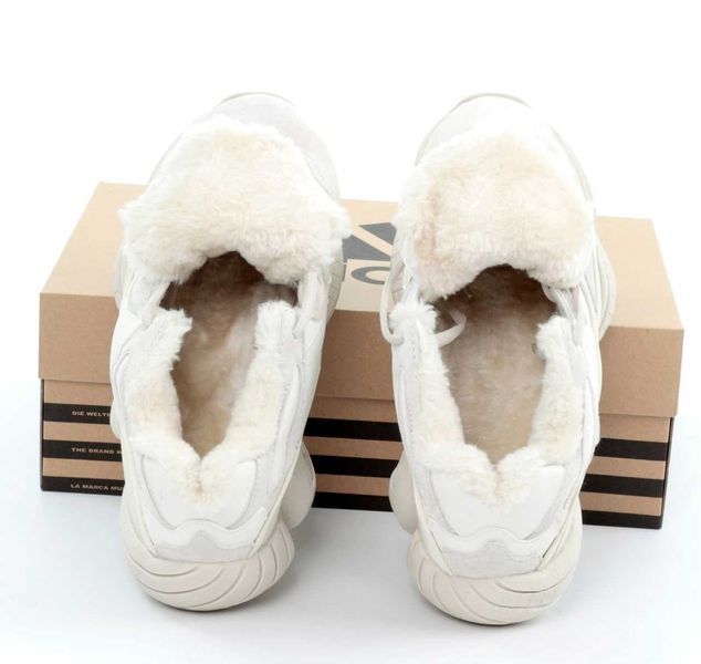 Кросівки Adidas Yeezy Boost 500 Blush Winter Fur(зимові) 09644-Молочний-37 фото
