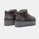 Угги на платформі UGG Ultra Mini Platform Grey 13790-Сірий-36 фото 4