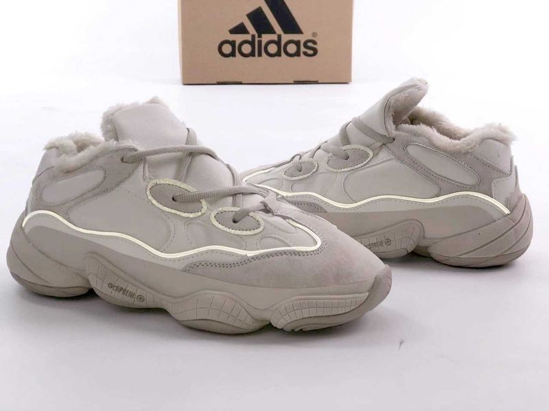 Кросівки Adidas Yeezy Boost 500 Blush Winter Fur(зимові) 09644-Молочний-37 фото