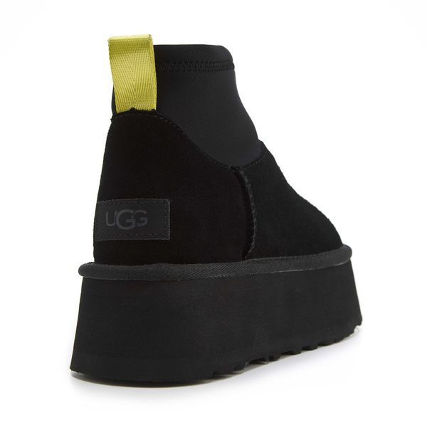 Угги на платформі UGG Classic Mini Dipper Black 18662-Чорний-39 фото
